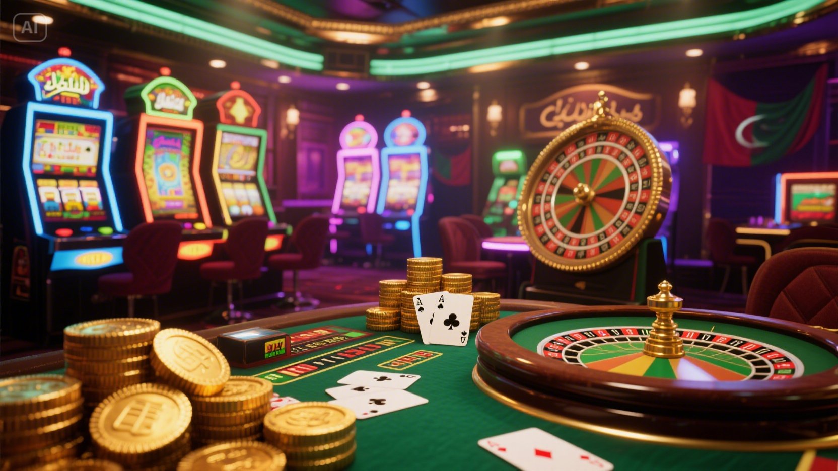 Casino Arcanebet Casino desktop and mobile interfaces